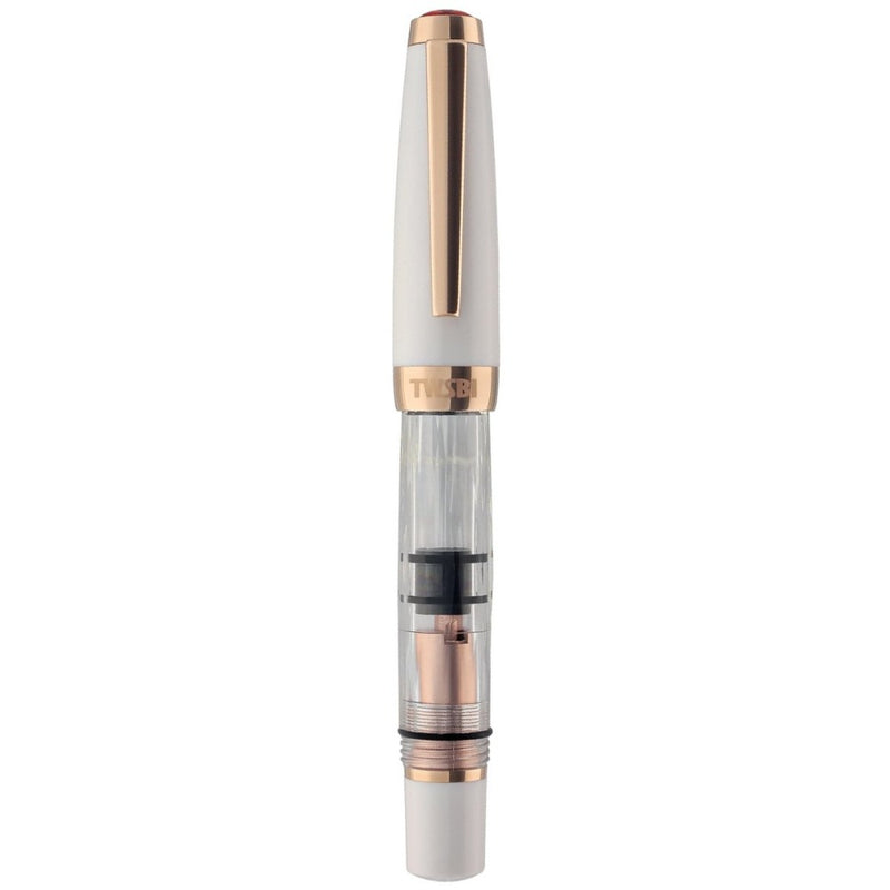 TWSBI, Fountain Pen - DIAMOND MINI WHITE ROSE GOLD II.
