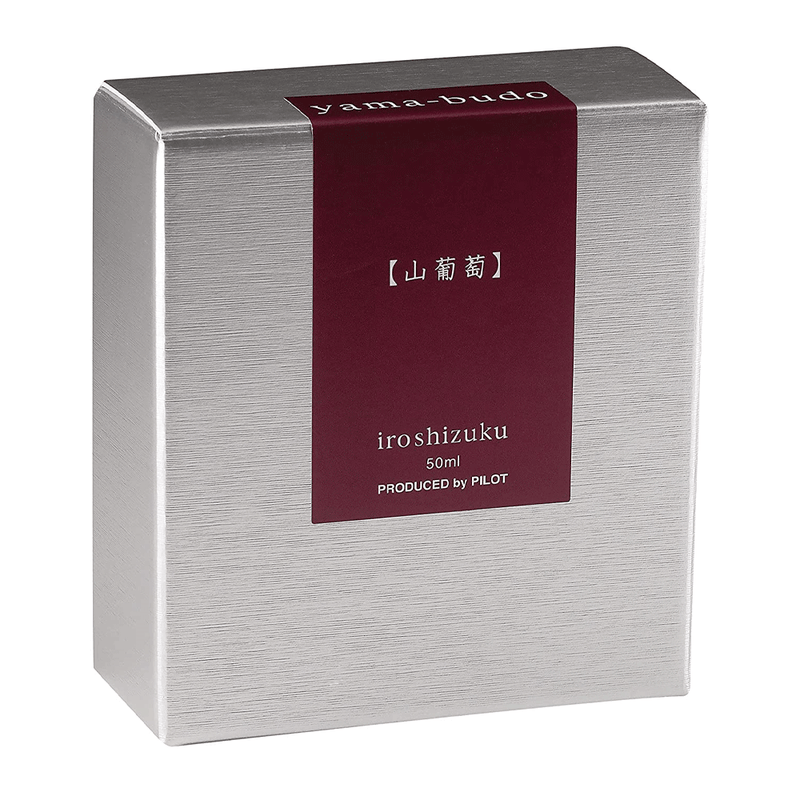 PILOT, Ink Bottle - IROSHIZUKU | Crimson Glory Wine | YAMA-BUDO | 50mL.