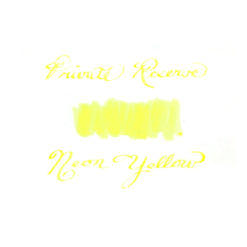 PRIVATE RESERVE, Ink Bottle - NEON Inks YELLOW (60mL).