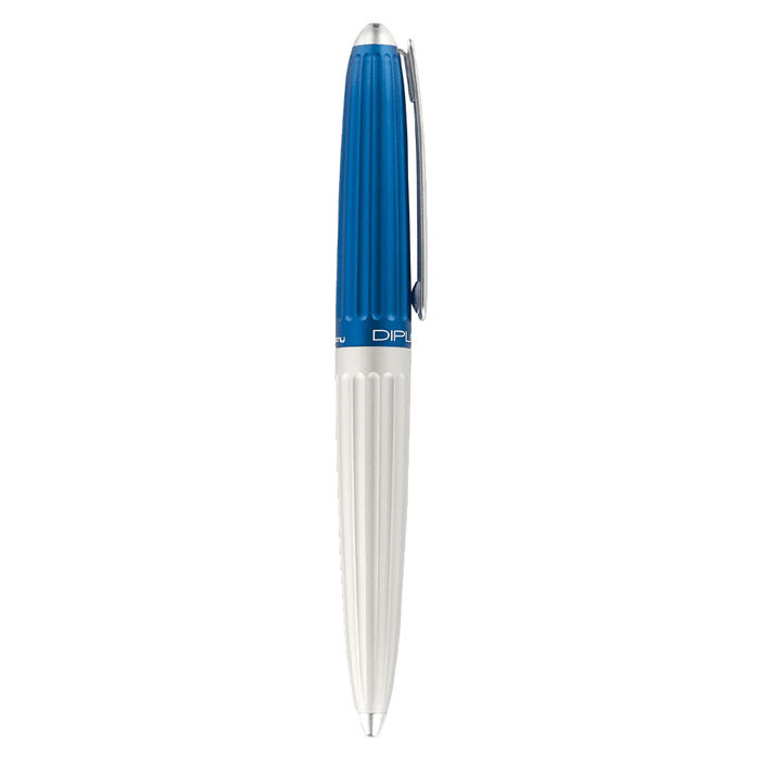 DIPLOMAT, Fountain Pen - AERO BLUE/SILVER.