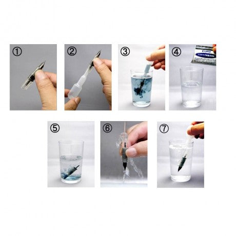 PLATINUM, Fountain Pen - INK CLEANER KIT EUROPEAN.