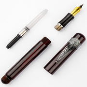 LABAN, Fountain Pen - EBONITE BURGUNDY
