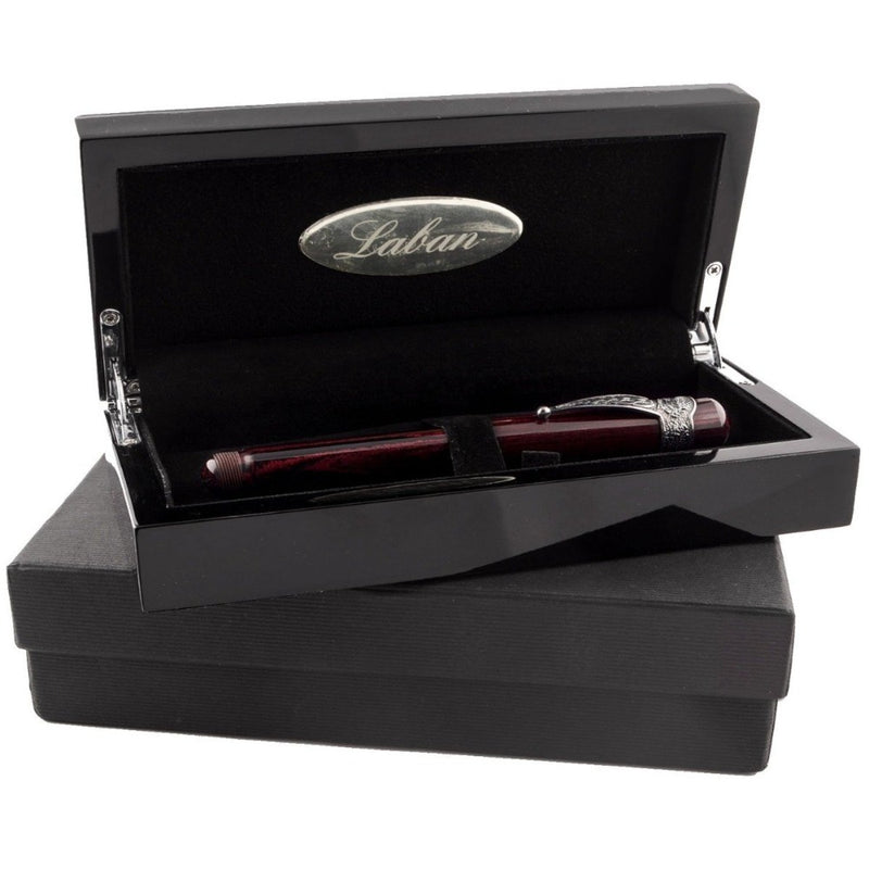 LABAN, Fountain Pen - EBONITE BURGUNDY