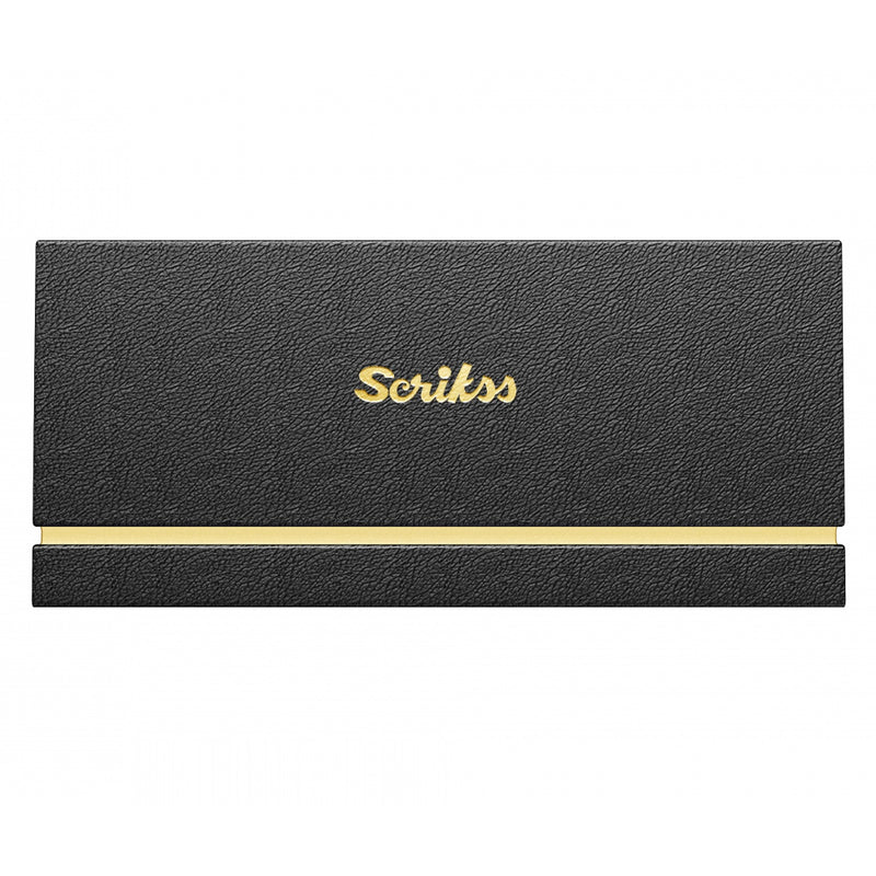 SCRIKSS, Ballpoint Pen - NOBLE 35 BLACK GOLD.