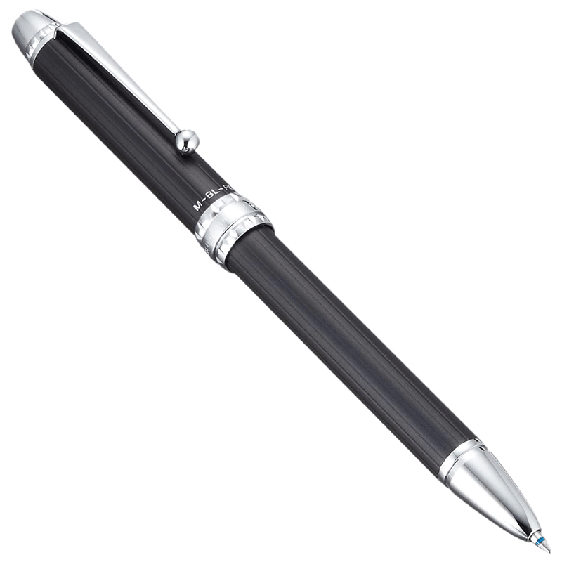 PLATINUM, Multi Function Pen - Pin Stripe Satin Finish BLACK.