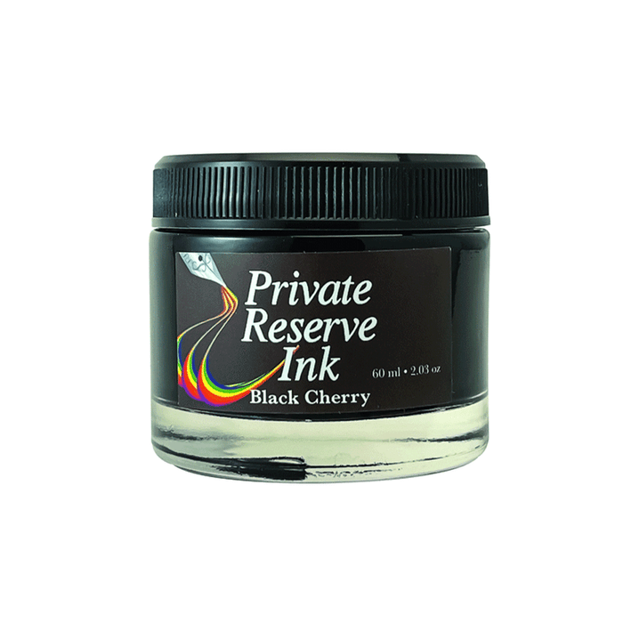 PRIVATE RESERVE, Ink Bottle - PREMIUM Inks BLACK CHERRY (60mL).