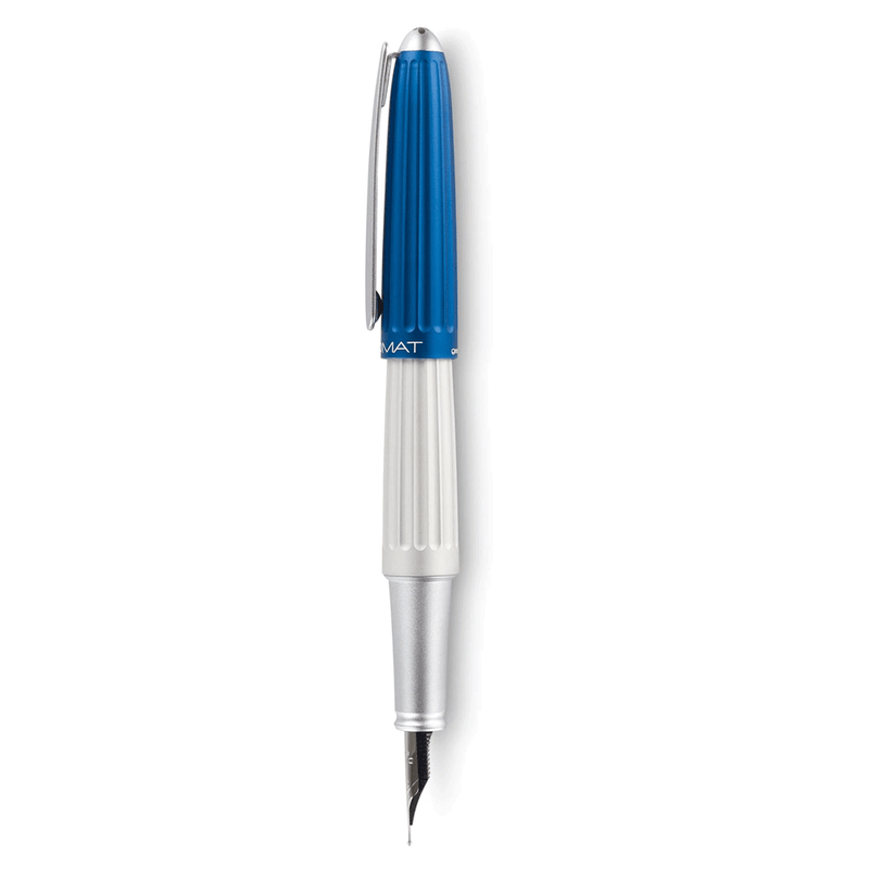 DIPLOMAT, Fountain Pen - AERO BLUE/SILVER.
