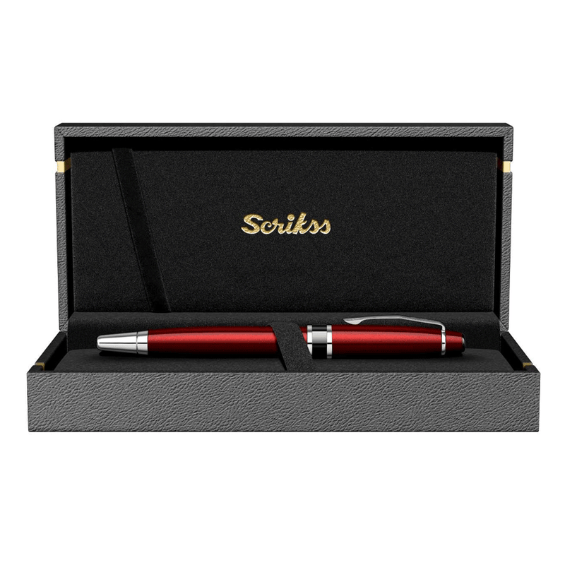 SCRIKSS, Roller Pen - HAVANA 63 RED.