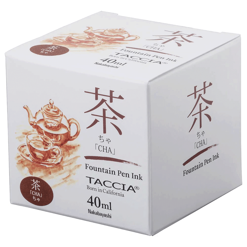 TACCIA, Ink Bottle - SUNAO-IRO CHA (40mL).