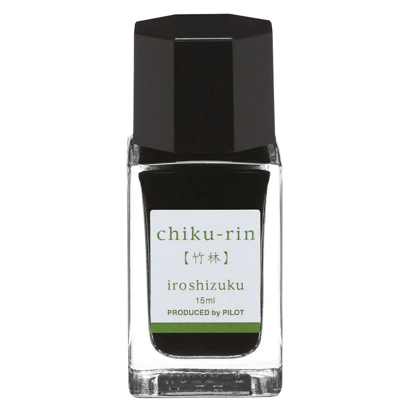PILOT, Ink 3 Bottle - IROSHIZUKU E Bamboo Forest CHIKU-RIN + Beautyberry MURASAKI-SHIKIBU + Azalea TSUTSUJI (15mL).