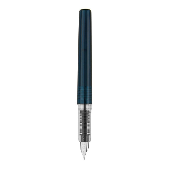 PLATINUM, Fountain Pen - PREFOUNTE GRAPHITE BLUE