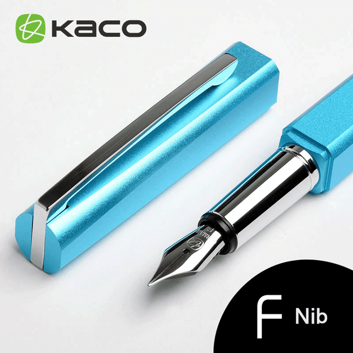 KACO, Fountain Pen - SQUARE BLUE.