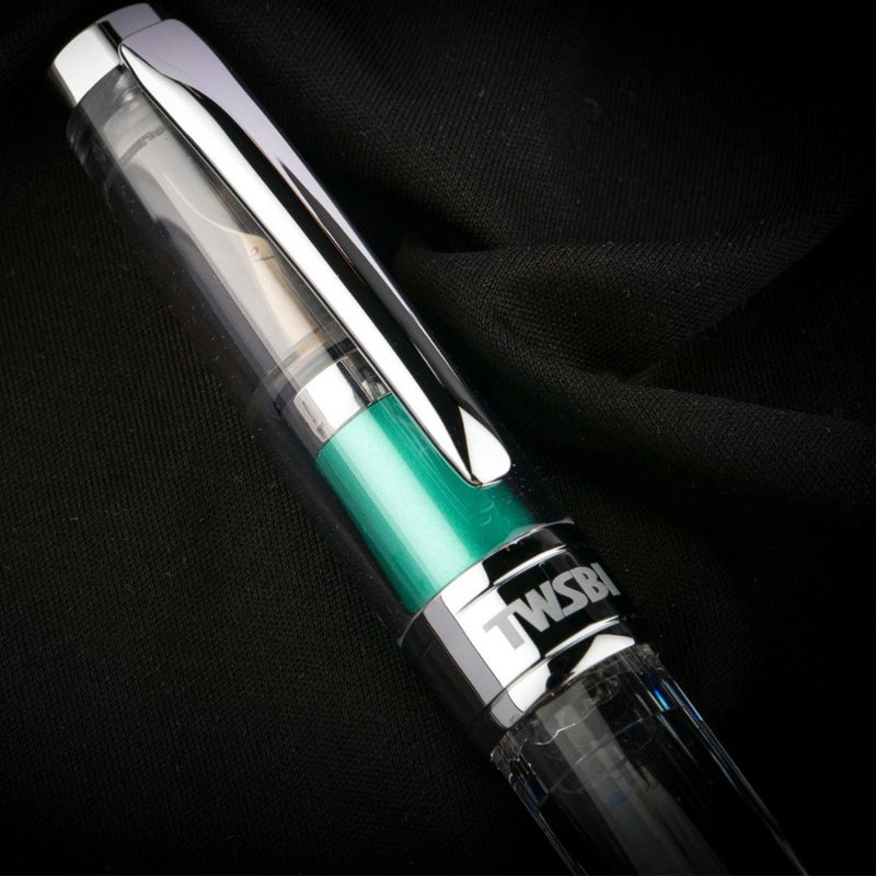 TWSBI, Fountain Pen - DIAMOND 580 AL EMERALD GREEN 9