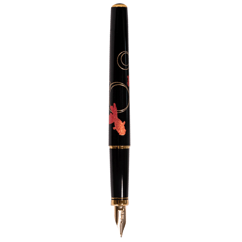 PLATINUM, Fountain Pen - VICOH KANAZAWA Gold Leaf GOLDFISH (18K).