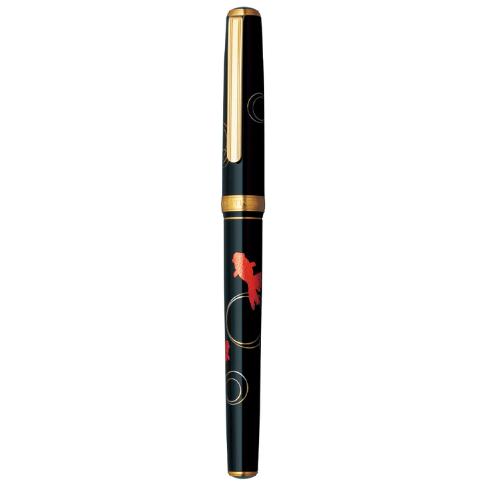 PLATINUM, Fountain Pen - VICOH KANAZAWA Gold Leaf GOLDFISH (18K).