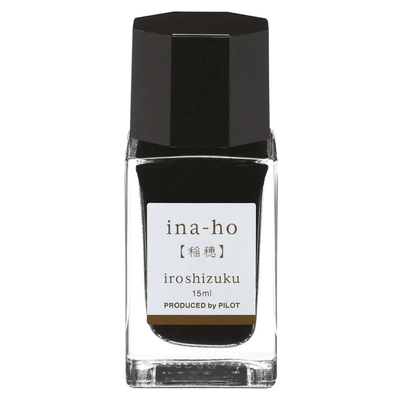 PILOT, Ink 3 Bottle - IROSHIZUKU H Crimson Glory Vine YAMA-BUDO + Rice Ear INA-HO + Deep Sea SHIN-KAI (15mL).
