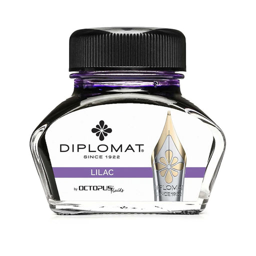 DIPLOMAT, Ink Bottle - OCTOPUS LILAC (30mL). 