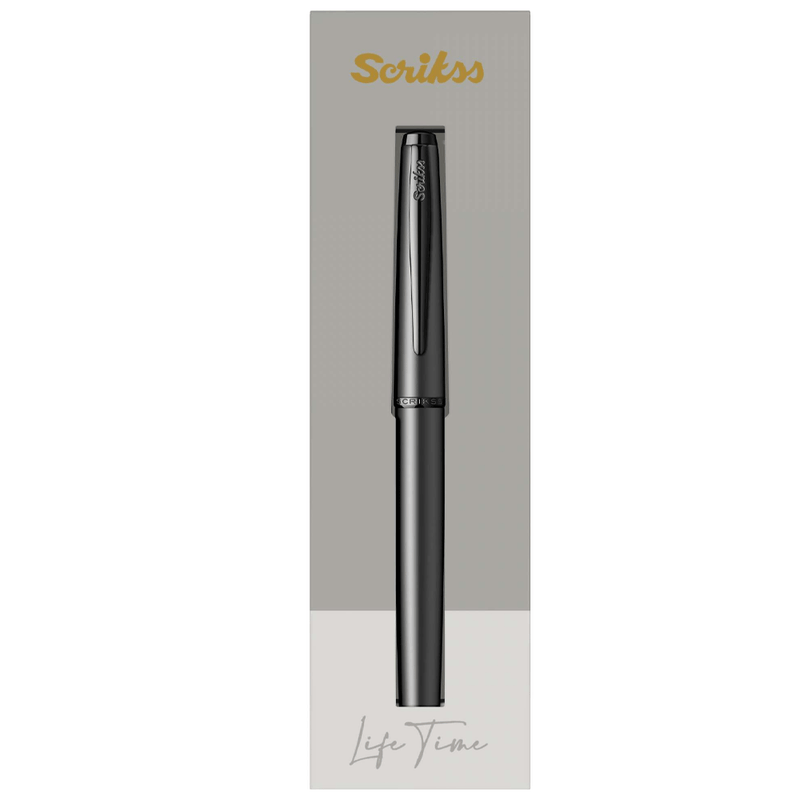 SCRIKSS, Roller Pen - METROPOLIS 78 MATT BLACK.