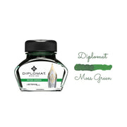 DIPLOMAT, Ink Bottle - OCTOPUS MOSS GREEN (30mL). 1