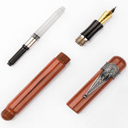 LABAN, Fountain Pen - EBONITE ORANGE.