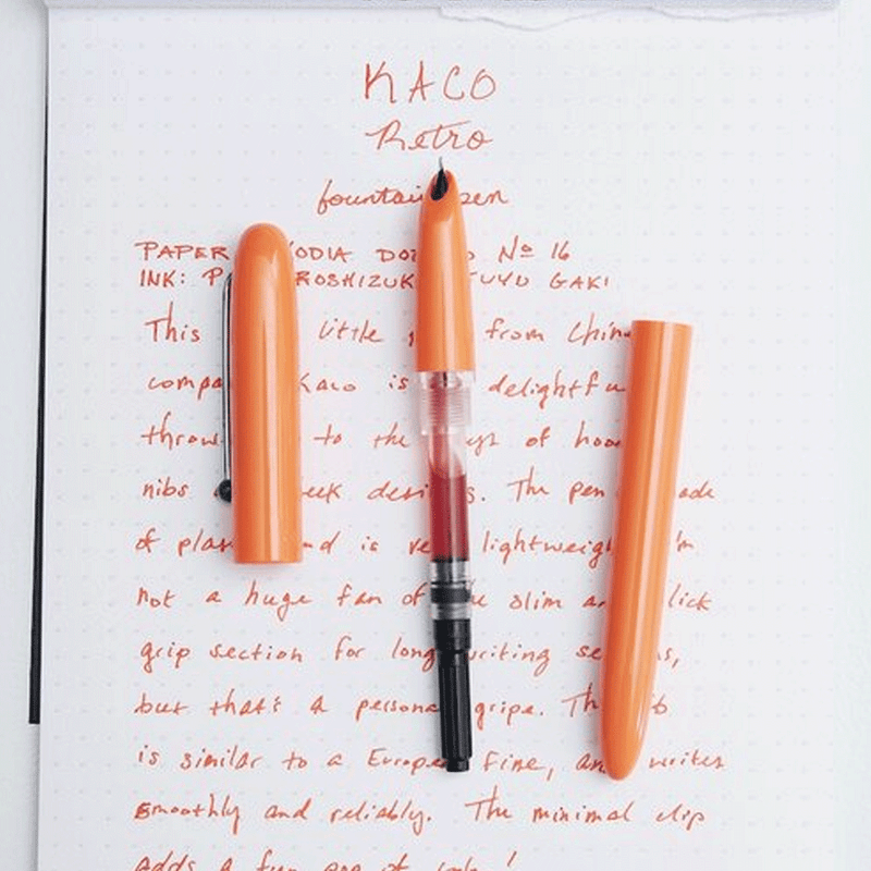 KACO, Fountain Pen - RETRO ORANGE.