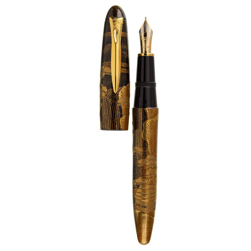 PLATINUM, Fountain Pen - IZUMO "KAGA" MAKI-E TAKISANSUI.