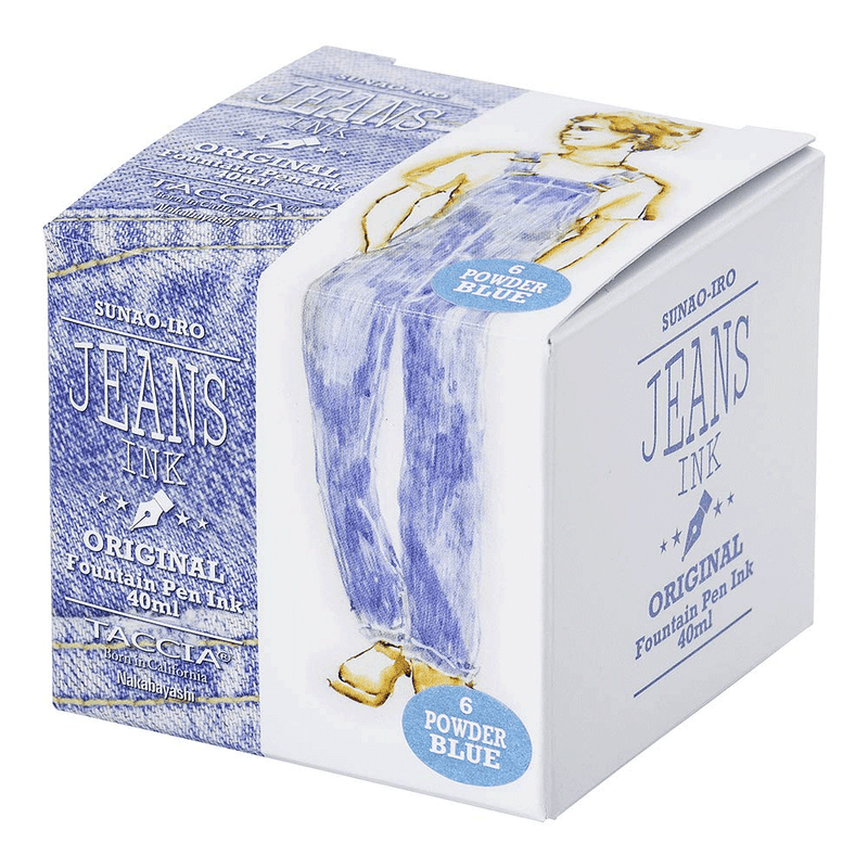 TACCIA, Ink Bottle - SUNAO-IRO JEANS POWDER BLUE (40mL).