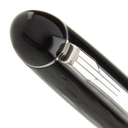 PLATINUM, Fountain Pen - PRESIDENT SILVER TRIM BLACK 3