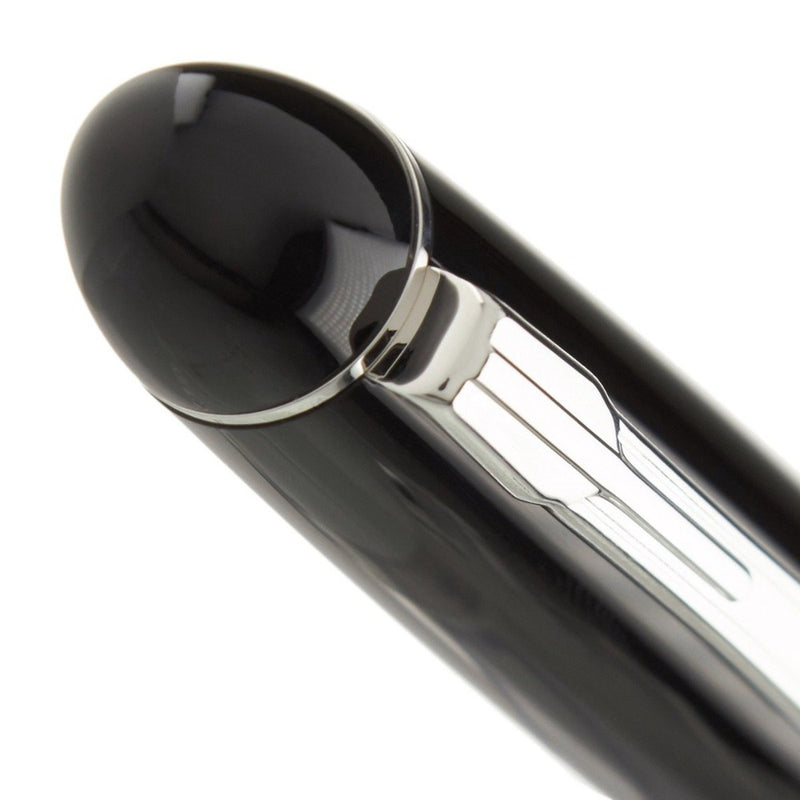 PLATINUM, Fountain Pen - PRESIDENT SILVER TRIM BLACK 3