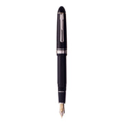 PLATINUM, Fountain Pen - PRESIDENT SILVER TRIM BLACK 5
