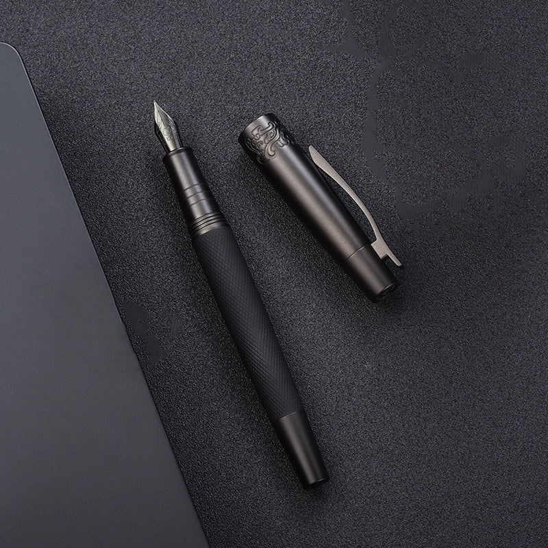HONGDIAN, Fountain Pen - 6013 MATTE BLACK. 6