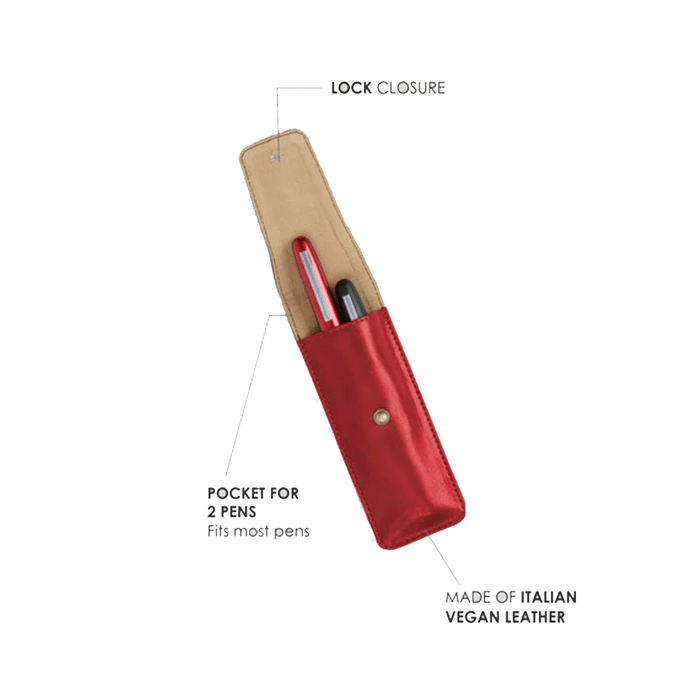 myPAPERCLIP, Pen Case - CLASSIC Edition RED.