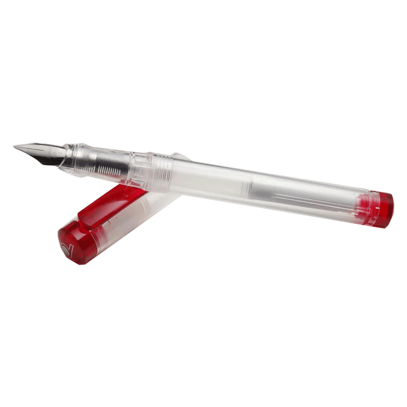 PENLUX, Fountain Pen - JUNIOR CLEAR RED.