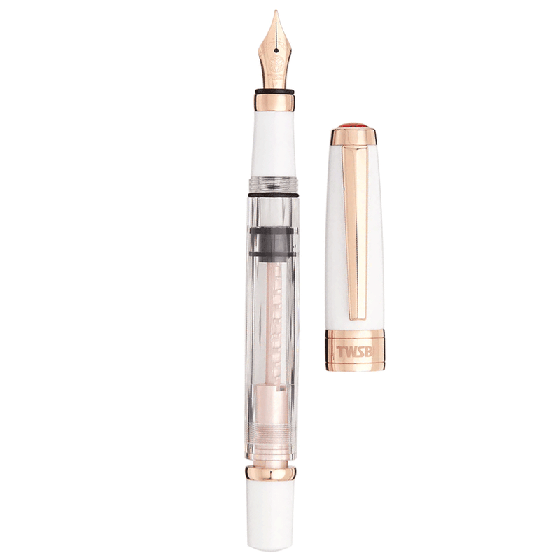 TWSBI, Fountain Pen - DIAMOND 580 WHITE ROSEGOLD II.