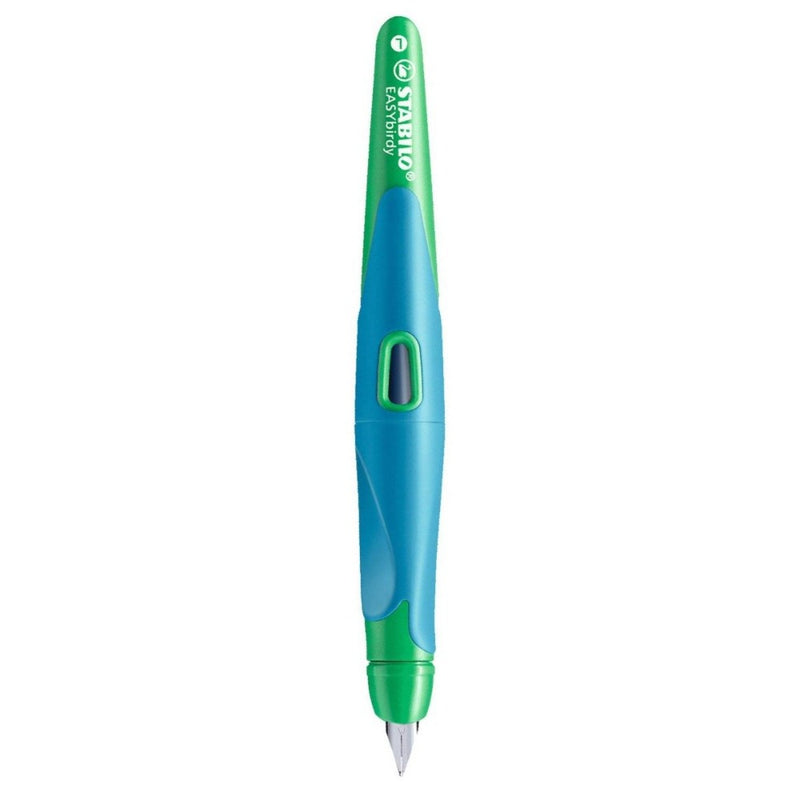 STABILO, Fountain Pen - EASY BIRDY Sky Blue/Grass Green 1