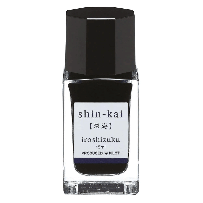 PILOT, Ink 3 Bottle - IROSHIZUKU H Crimson Glory Vine YAMA-BUDO + Rice Ear INA-HO + Deep Sea SHIN-KAI (15mL).