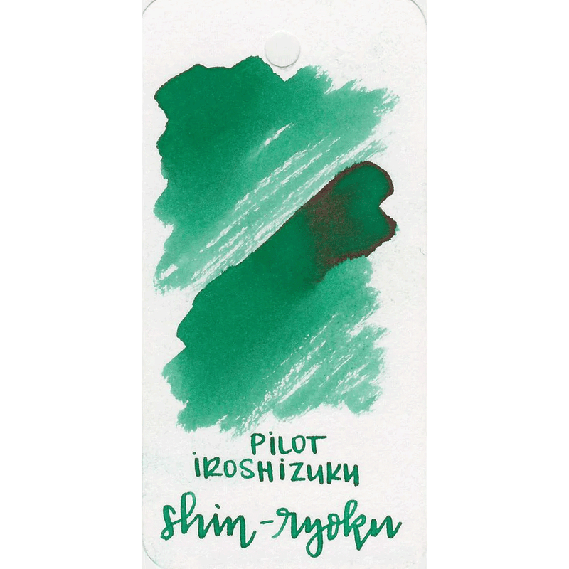 PILOT, Ink 3 Bottle - IROSHIZUKU B Sky Blue AMA-IRO + Forest Green SHIN-RYOKU + Moonlight TSUKI-YO (15mL).