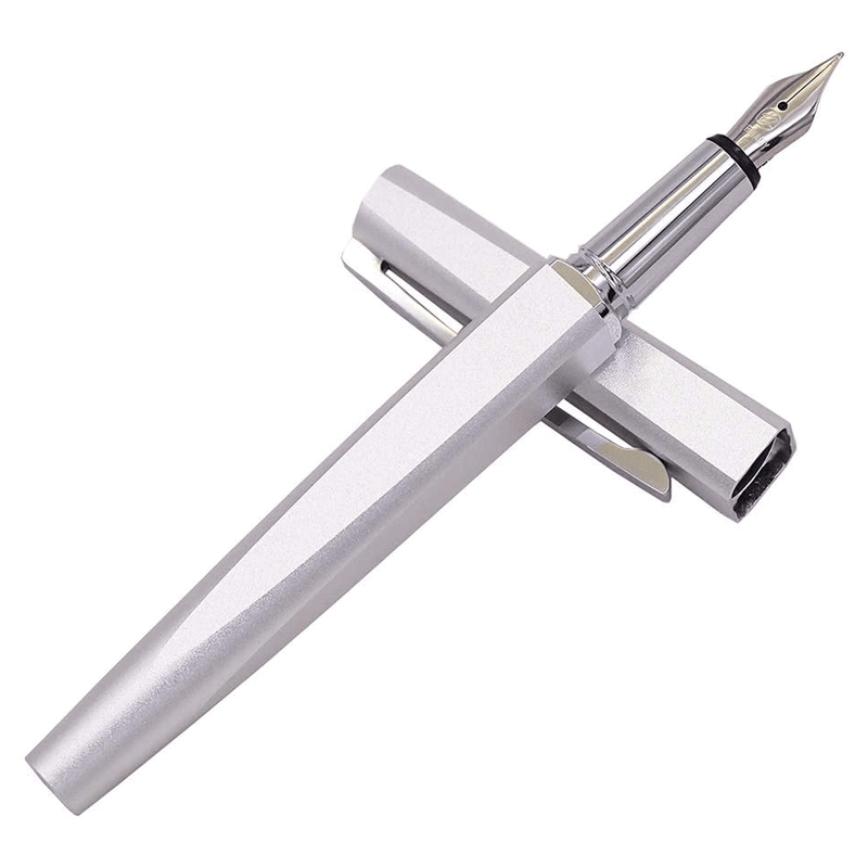 KACO, Fountain Pen - SQUARE SILVER.