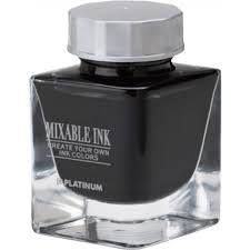 PLATINUM, Mixable Ink Bottle Mini - SMOKE BLACK 20ml 1