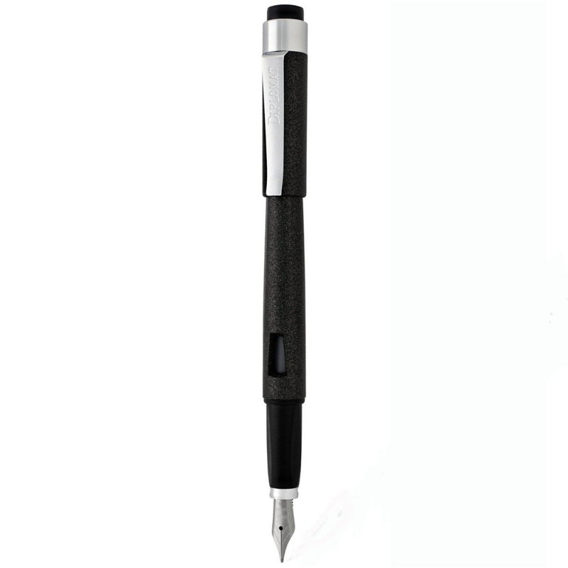 DIPLOMAT, Fountain Pen - MAGNUM SOFT TOUCH BLACK 4