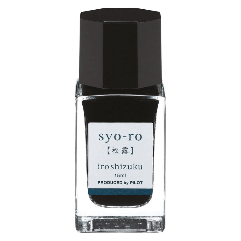 PILOT, Ink 3 Bottle - IROSHIZUKU G Wild Chestnut YAMA-GURI + Dew On Pine Tree SYO-RO + Asiatic DayFlower TSUYU-KUSA (15mL).