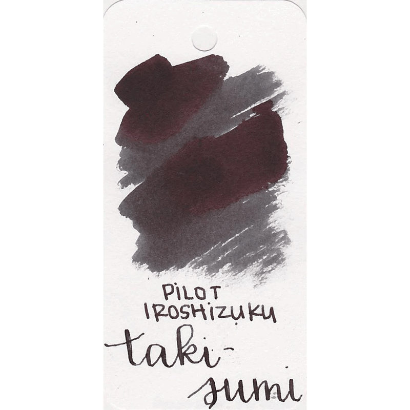 PILOT, Ink 3 Bottle - IROSHIZUKU C Bamboo Charcoal TAKE-SUMI + Horsetail TSUKUSHI + Hydrangea AJISAI (15mL).