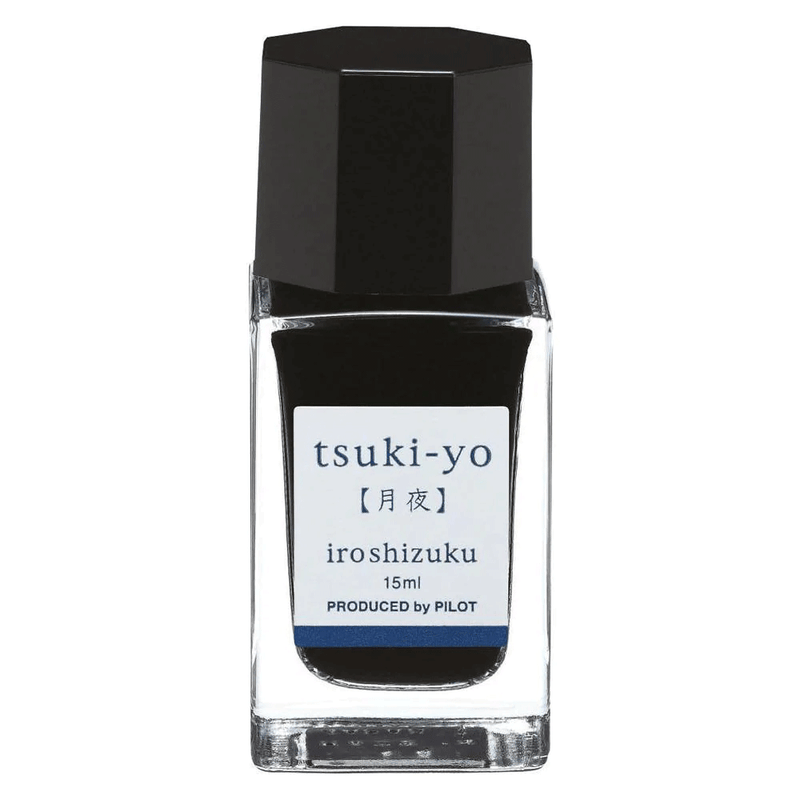 PILOT, Ink 3 Bottle - IROSHIZUKU B Sky Blue AMA-IRO + Forest Green SHIN-RYOKU + Moonlight TSUKI-YO (15mL).