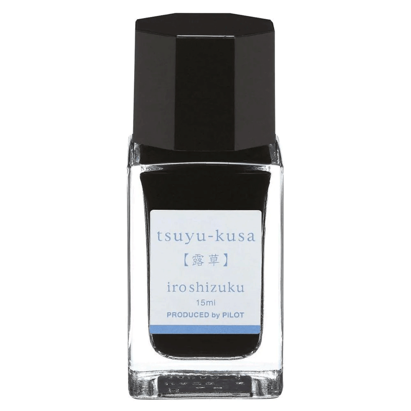 PILOT, Ink 3 Bottle - IROSHIZUKU G Wild Chestnut YAMA-GURI + Dew On Pine Tree SYO-RO + Asiatic DayFlower TSUYU-KUSA (15mL).