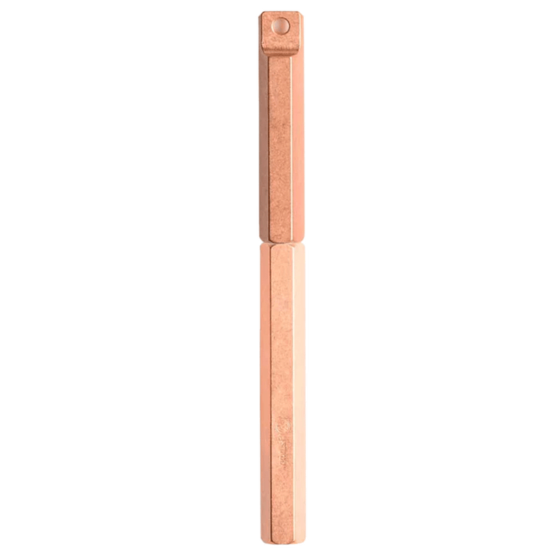 YSTUDIO, Fountain Pen - CLASSIC REVOLVE PORTABLE BRASSING COPPER.