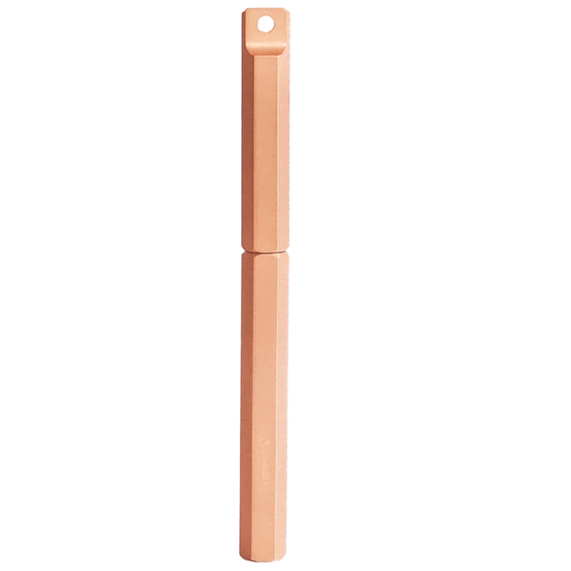 YSTUDIO, Fountain Pen - CLASSIC REVOLVE PORTABLE BRASSING COPPER.